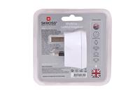 SKROSS | 1.500225-E | World to UK | Universele reisadapter voor het VK - Spanning en vermogen 100V - 700W / 250V - 1750W - Bescherming tegen elektrische schokken - thumbnail