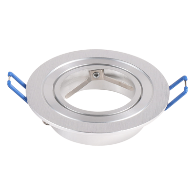 Chandler - LED Inbouwspot - Kantelbaar armatuur - Diameter 90mm - GU10 Fitting incl. lamphouder - Rond - IP20 voor binnen - RVS Chandler - LED Inbouwspot - Kantelbaar armatuur - Diameter 90mm - GU10 Fitting incl. lamphouder - Rond - IP20 voor binnen - RVS