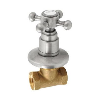 Kruisgreep Koud Water Sapho Antea 6x6 cm Zilver Kruisgreep Koud Water Sapho Antea 6x6 cm Zilver