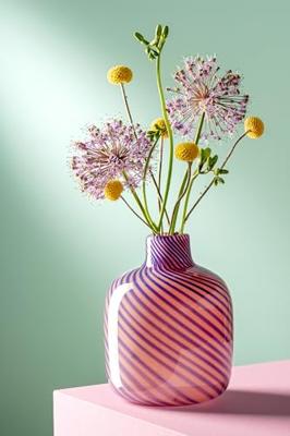 Leonardo Fili Colori Vaas roze 16 cm Leonardo Fili Colori Vaas roze 16 cm