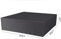 Loungesethoes 275 x 275 x 70 cm AeroCover - Aerocover - thumbnail