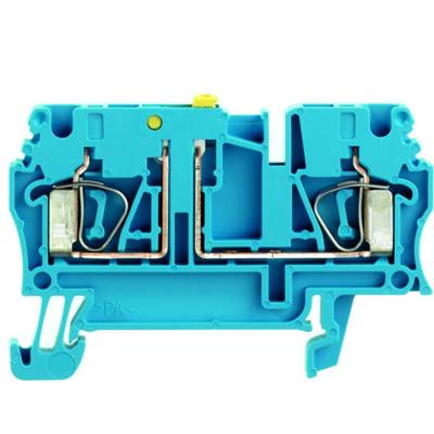 Weidmüller 8731710000 Testscheidingsserieklem Spanveer Blauw 100 stuk(s)