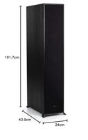 Klipsch: R-625FA Dolby Atmos® Vloerstaande Speaker - Zwart - thumbnail