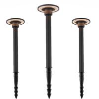 Shuttle Tuinlamp LED Spike Zwart set van 3 - thumbnail