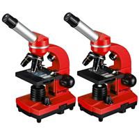 BRESSER JUNIOR Biolux SEL Studenten Microscoop (rood) - thumbnail