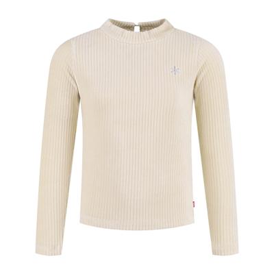 MAYCE Meisjes shirt rib velours - Kit