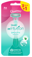 Wilkinson Quattro Smooth Sensitive Wegwerpscheermesjes - thumbnail