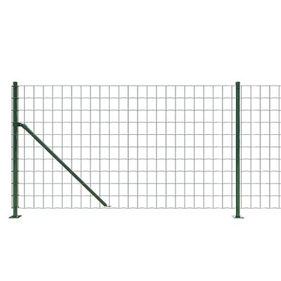 VidaXL Draadgaashek met flens 1x25 m groen - thumbnail