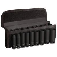 Bosch Accessoires 9-delige Krachtdoppenset 63 mm | 7, 8, 10, 12, 13, 15, 16, 17, 19 mm - 2608003037 - thumbnail