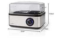 Nedis KAEB130EAL Eierkoker 8 St 3 Stages 500 Watt - thumbnail
