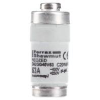 Mersen 01701.063000 Neozed zekering Afmeting zekering: D02 63 A 400 V - thumbnail