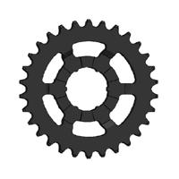 Porteur Tandwiel 30t doorgezet 3/32 2mm - thumbnail