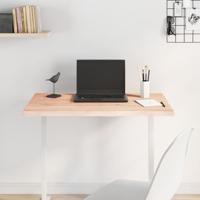 Bureaublad 100x60x6 cm onbehandeld massief eikenhout - thumbnail