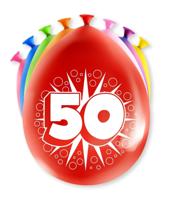 Paperdreams cijferballonnen n - 50 jaar - thumbnail