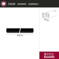 Paulmann URail 96903 230V-railsysteemcomponenten Rail Zwart (mat) - thumbnail