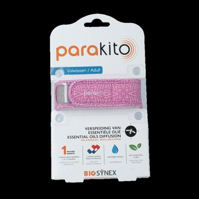 ParaKito Anti-Muggen Armband Violet Volwassenen