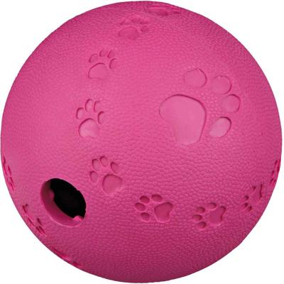 TRIXIE NATUURRUBBER SNACKBAL ASSORTI 7X7X7 CM 3 ST