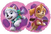 Folieballon Paw Patrol Skye & Everest - 43cm - thumbnail