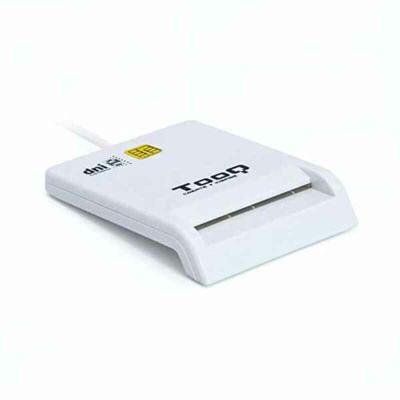 Intelligente Kaartlezer TooQ TQR-210B USB 2.0 Zwart Intelligente Kaartlezer TooQ TQR-210B USB 2.0 Zwart