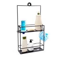 Umbra Cubiko douche etagere 61x31x11cm Staal Zwart 023461-040 - thumbnail