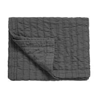 Vandyck Vandyck Pure 64 G.Dyed Bedsprei 180x260 off black - thumbnail