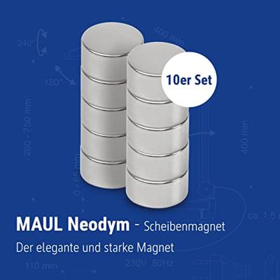 Magneet maul neodymium rond 10x5mm 2.6kg