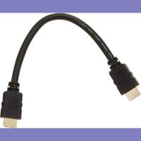Delock 83352 Kabel High Speed HDMI met Ethernet - HDMI A male > HDMI A male 4K 25cm - thumbnail