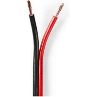 Speaker-Kabel | 2 x 2,50 mm2 | 15 m op rol | Rood/Zwart - thumbnail