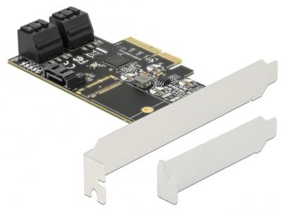 DeLOCK 5-poorts SATA PCIe x4-kaart adapter