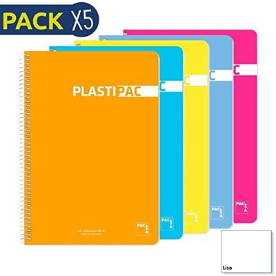 Schrift Pacsa Plastipac Multicolour Din A4 5 Onderdelen 80 Lakens
