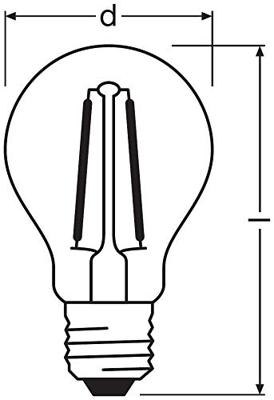 OSRAM HOMELIGHTING 4058075436541 LED-lamp Energielabel F (A - G) E27 Peer 2.5 W = 25 W Warmwit (Ø x l) 45 mm x 77 mm 1 stuk(s) OSRAM HOMELIGHTING 4058075436541 LED-lamp Energielabel F (A - G) E27 Peer 2.5 W = 25 W Warmwit (Ø x l) 45 mm x 77 mm 1 stuk(s)