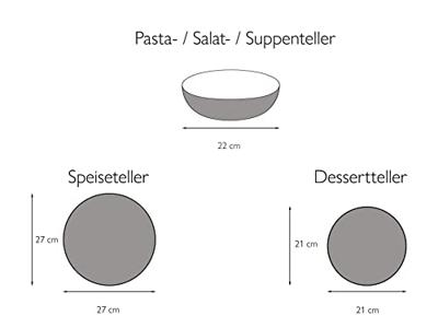 Creatable Serviesset Leisteen Black (12-delige bordenset) Creatable Serviesset Leisteen Black (12-delige bordenset)