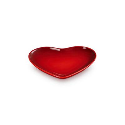 LE CREUSET - L' Amour - Bord hart 23cm Kersenrood