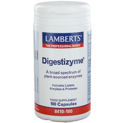 Lamberts Digestizyme spijsverteringsenzymen 100 Vegetarische capsules