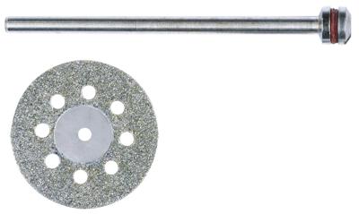 Proxxon Micromot 28 844 Doorslijpschijf diamantbezet Ø20 mm met koelgaten