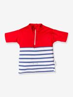 Anti-verdrink T-shirt voor kinderen FLOATEE rood - thumbnail