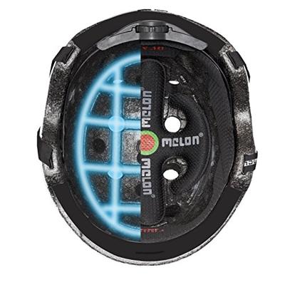 Melon helm urban active double green black xl-2xl