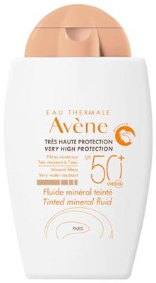 Avène 100% Minérale Fluide Minérale Teinté SPF50+ 40ml
