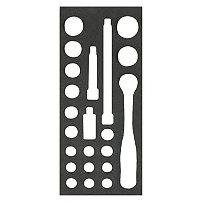 Bahco Foaminlay Fit&Go 1/3 met doppen en toebehoren 1/2" - 22-delig - FF1E2203