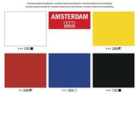 Amsterdam Acrylverf Mengset 5x120 ml - thumbnail