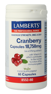 Lamberts Cranberry 18.750mg Capsules