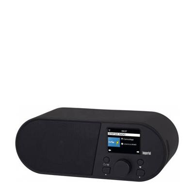 Imperial i105 Internetradio Internet AUX, USB, WiFi, Internetradio Wekfunctie Zwart
