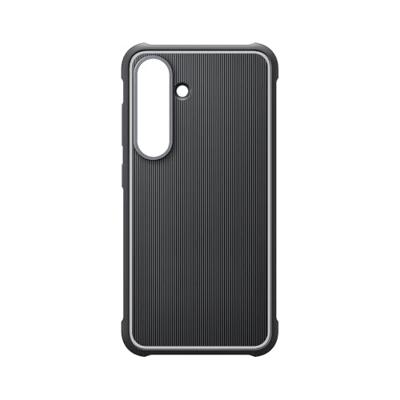 Samsung Galaxy S25 Rugged Case Telefoonhoesje Zwart - thumbnail