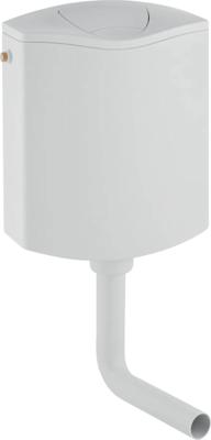 Geberit laaghangend reservoir 2-toets met blokhouder alpien wit 136.444.11.1