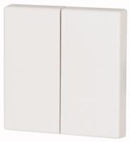 CWIZ-02/01 Eaton xComfort 2-kanaals Wipschakelaar Zuiver wit - thumbnail