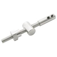 Elvedes trommeltapeind M6mm scooter messing (10) ELV9017 - thumbnail