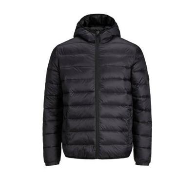 JACK & JONES JUNIOR gewatteerde jas JJEMAGIC zwart JACK & JONES JUNIOR gewatteerde jas JJEMAGIC zwart