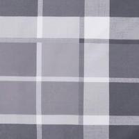 Palletkussens 5 st stof ruitpatroon grijs - thumbnail