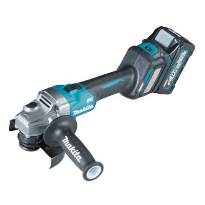 Makita GA026GM201 40V Max Haakse Slijper 125mm 2x4,0Ah Accu met Lader in Mbox