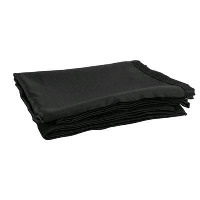 Wentex Pipe & Drape doek 280x120cm medium gloss satin zwart